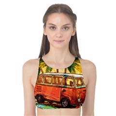 Travel Baby Tank Bikini Top by designsbymallika