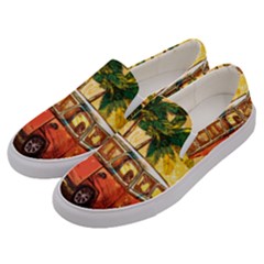 Travel Baby Men s Canvas Slip Ons by designsbymallika