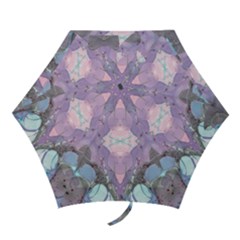 Marbled Patterns Mini Folding Umbrellas by kaleidomarblingart