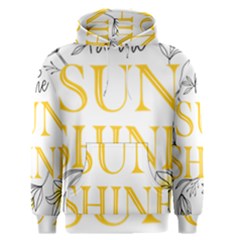 Be The Sunshine Men s Core Hoodie by designsbymallika