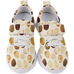 Golden Egg Easter Kids  Velcro Strap Shoes by designsbymallika