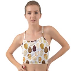 Golden Egg Easter Mini Tank Bikini Top by designsbymallika