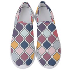Ethnic Print Multicolor Men s Slip On Sneakers by designsbymallika