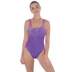 Multicolor Pastel Love Bring Sexy Back Swimsuit by designsbymallika