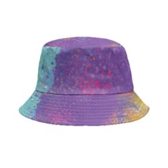 Multicolor Pastel Love Inside Out Bucket Hat