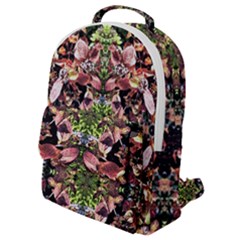 Shrubs Repeats Flap Pocket Backpack (small) by kaleidomarblingart
