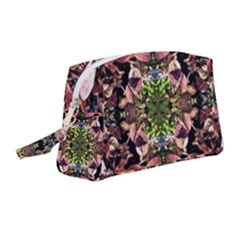 Shrubs Repeats Wristlet Pouch Bag (medium) by kaleidomarblingart