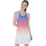 Lighthearted Racer Back Mesh Tank Top