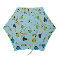 Underwater World Mini Folding Umbrellas by SychEva