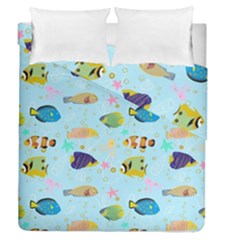 Underwater World Duvet Cover Double Side (queen Size) by SychEva