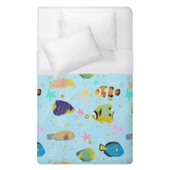 Underwater World Duvet Cover (single Size) by SychEva