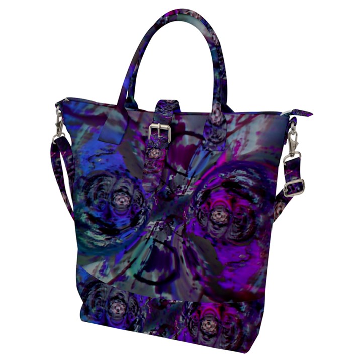 Ignatius Buckle Top Tote Bag