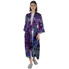 Ignatius Maxi Satin Kimono by MRNStudios