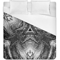 Boho Biohazard Duvet Cover (king Size) by MRNStudios