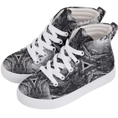 Boho Biohazard Kids  Hi-top Skate Sneakers