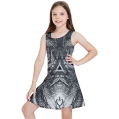 Boho Biohazard Kids  Lightweight Sleeveless Dress by MRNStudios