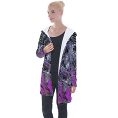 Lo-fi Hyperactivity Longline Hooded Cardigan by MRNStudios