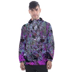 Lo-fi Hyperactivity Men s Front Pocket Pullover Windbreaker by MRNStudios