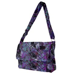 Lo-fi Hyperactivity Full Print Messenger Bag (l) by MRNStudios