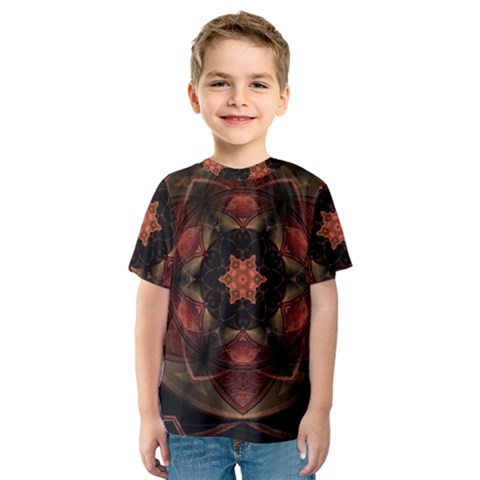 Mrn Medallion Kids  Sport Mesh Tee by MRNStudios