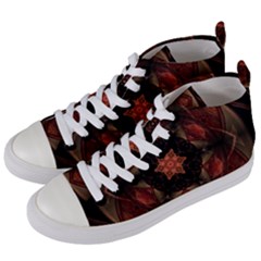 Mrn Medallion Women s Mid-top Canvas Sneakers by MRNStudios