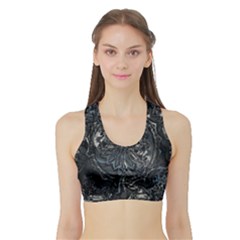 Slammer Sports Bra With Border by MRNStudios