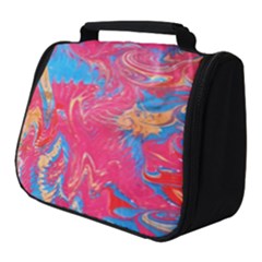 Abstract flames Full Print Travel Pouch (Small)