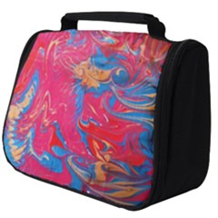 Abstract flames Full Print Travel Pouch (Big)