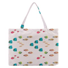 Underwater World Zipper Medium Tote Bag by SychEva