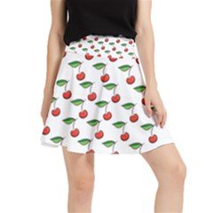 Cherries Love Waistband Skirt by designsbymallika