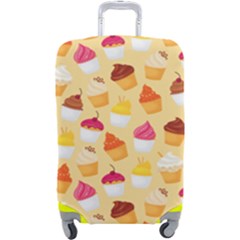 Cupcakes Love Luggage Cover (Large)