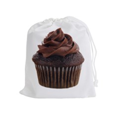 Cupcake Drawstring Pouch (xl) by snackkingdom