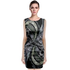 Insect Portrait Classic Sleeveless Midi Dress by MRNStudios