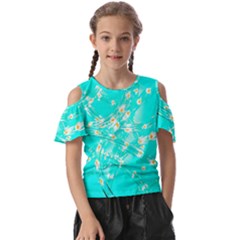 Pop Art Neuro Light Kids  Butterfly Cutout Tee by essentialimage365