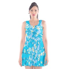 Pop Art Neuro Light Scoop Neck Skater Dress by essentialimage365