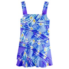 Pop Art Neuro Light Kids  Layered Skirt Swimsuit by essentialimage365