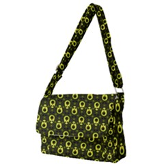 Avocados Full Print Messenger Bag (s)