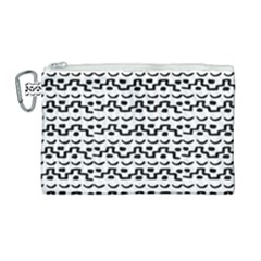 Blockify Canvas Cosmetic Bag (large) by Sparkle