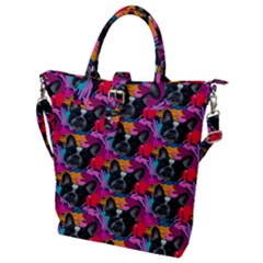 Doggy Buckle Top Tote Bag