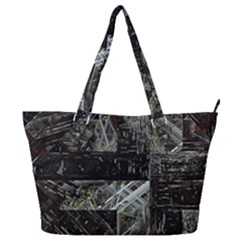 Brakkett Full Print Shoulder Bag by MRNStudios