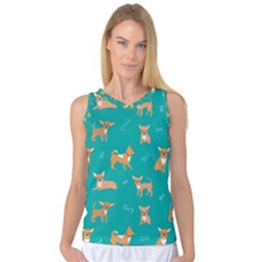 Cute Chihuahua Dogs Women s Basketball Tank Top by SychEva