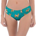 Cute Chihuahua Dogs Reversible Classic Bikini Bottoms View3