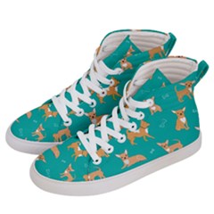 Cute Chihuahua Dogs Men s Hi-top Skate Sneakers by SychEva