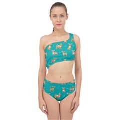 Cute Chihuahua Dogs Spliced Up Two Piece Swimsuit by SychEva