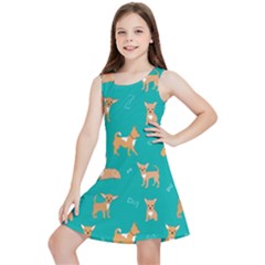 Cute Chihuahua Dogs Kids  Lightweight Sleeveless Dress by SychEva