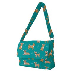Cute Chihuahua Dogs Full Print Messenger Bag (m) by SychEva