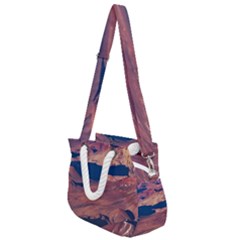 Atacama Desert Aerial View Rope Handles Shoulder Strap Bag by dflcprintsclothing