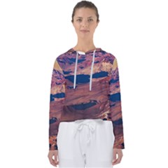 Atacama Desert Aerial View Women s Slouchy Sweat by dflcprintsclothing