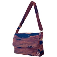 Atacama Desert Aerial View Full Print Messenger Bag (l) by dflcprintsclothing