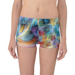 Colorful Thoughts Boyleg Bikini Bottoms by WolfepawFractals